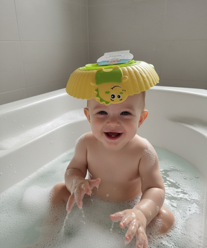 Baby Shower Cap – No Tears Bath | قبعة استحمام الطفل