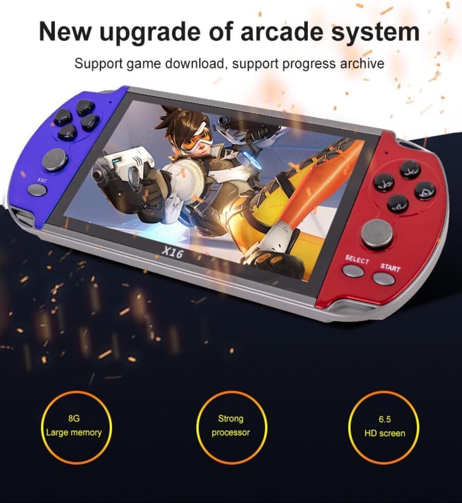 6.5 Retro Console – Big Screen | شاشة كبيرة ألعاب