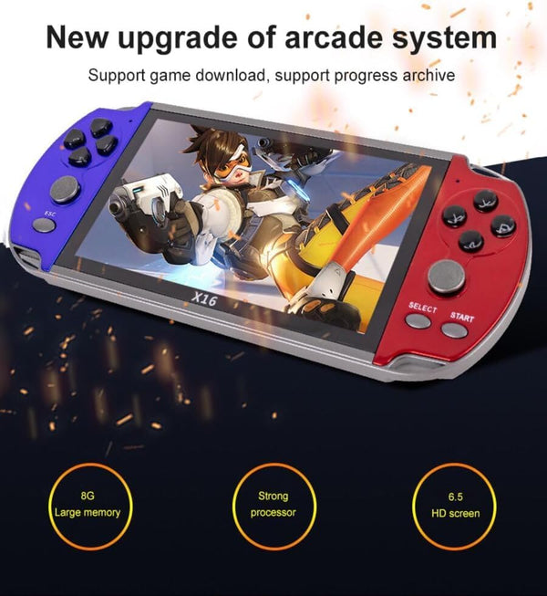 6.5 Retro Console – Big Screen | شاشة كبيرة ألعاب