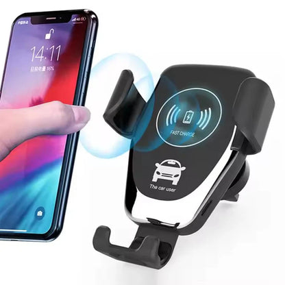 Auto Clamping Wireless Car Charger | شاحن سيارة لاسلكي ذكي