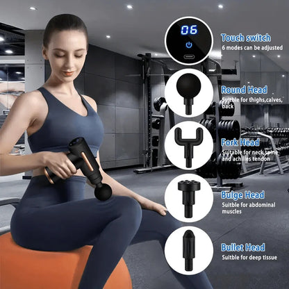 Cordless Massage Gun  مسدس المساج اللاسلكي