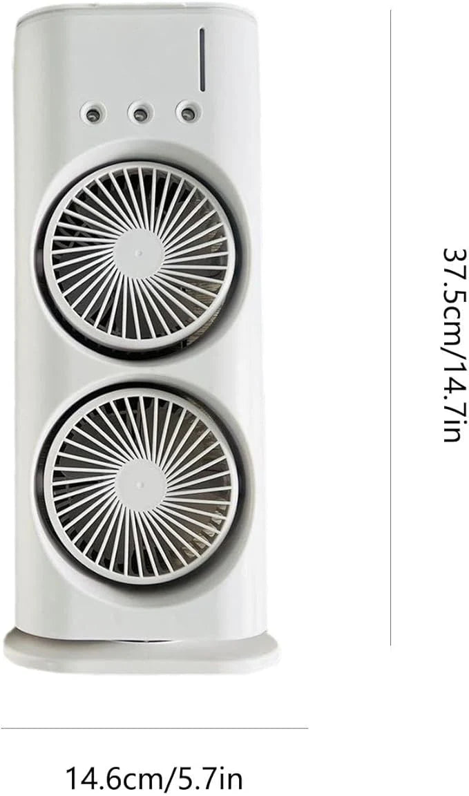 Double Ended Spray Fan  مروحة مزدوجة مع بخاخ رذاذ