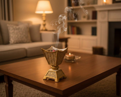 Gold Incense Burner – Luxury Bakhoor | مبخرة فاخرة