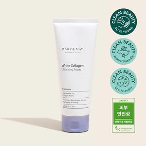White Collagen Foam – Glow Cleanser | غسول تفتيح البشرة